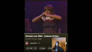 DIVINYLS SCIENCE FICTIONLIVE OUR FIRST LIVE FROM THEM 💜🖤 INDEPENDENT ARTIST REACTS [upl. by Nordin129]