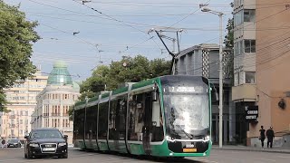 Trams in Iasi  Tramvaie in Iasi 🚊☀️ Bozankaya  6 iunie 2022 [upl. by Curt760]