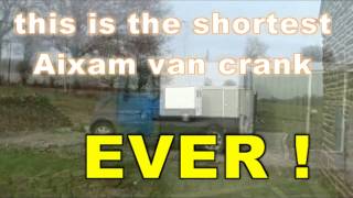 the shortest AIXAM VAN CRANK ever [upl. by Ettessil]