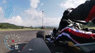 ON BOARD Karting  Lavelanet [upl. by Neeli252]