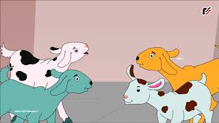 Bakri Aur Bhediya  Goat and Wolf Hindi Story for kids  Rachna Sagar [upl. by Sivrup]