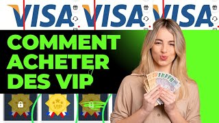 PROJET VISA  COMMENT ACTIVER LES VIP [upl. by Nohsav]