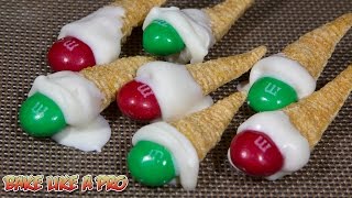 White Chocolate Holiday MampMs Bugles Recipe [upl. by Hercule]