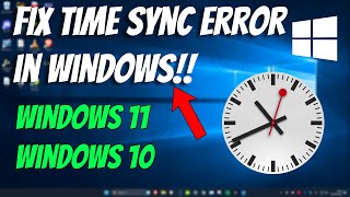 How To Fix Internet Time Sync Error [upl. by Nnodnarb]