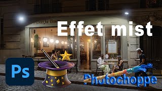 EFFET MIST AVEC PHOTOSHOP  MAGIQUE [upl. by Dorraj632]