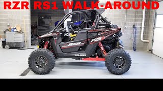 2018 POLARIS RZR RS1 WALKAROUND [upl. by Arodoeht]