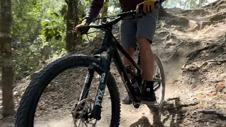 Riding the 2023 YT Capra Core 3  Jarrod’s Place  New Trails [upl. by Ylrevaw]