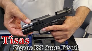 Tisas Zigana KC 9mm Pistol Review and Unboxing [upl. by Dworman563]