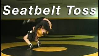 Single Leg Seatbelt Toss Cary Kolat Wrestling Moves [upl. by Maltz345]