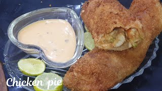 Bakery Style Chicken PieBest Chicken Pie recipe Tiptopflavors [upl. by Idid]