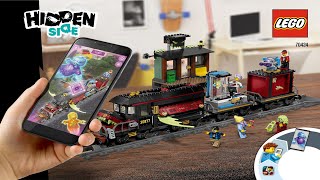 LEGO Instructions  Hidden Side  70424  Ghost Train Express [upl. by Henri]