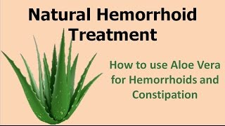 Hemorrhoid Home Treatment How To Get Rid Of Hemorrhoids Naturally with a Hemorrhoid remedy [upl. by Ennagroeg]