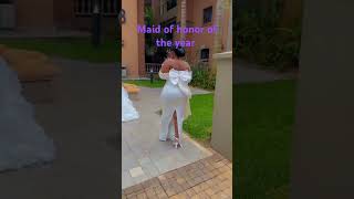 Maid of honor of the year wedding bridal beautiful [upl. by Chandos]