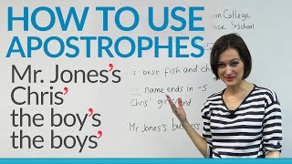 How to use apostrophes in English [upl. by Asiaj]