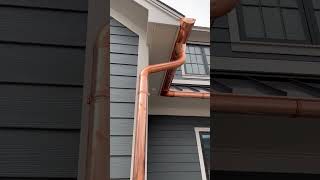 Sunrise Half Round Copper Gutter Parts [upl. by Asylem]