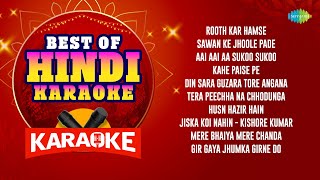 Best Hindi Karaoke  Gir Gaya Jhumka  Lata Mangeshkar  Mohammed Rafi  Kishore Kumar [upl. by Achorn969]