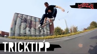 How to Ollie  einfach und schnell Skateboard Tricks lernen deutschgerman [upl. by Nalym]