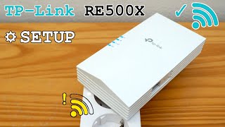 TPLink RE500X WiFi 6 extender dual band • Unboxing installation configuration and test [upl. by Hallvard146]