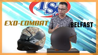 Scorpion EXOCombat and Belfast REVIEW  A rugged modular helmet and a Classic open face [upl. by Rednasyl244]