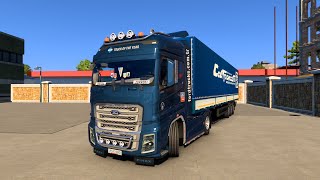 Euro Truck Simulator 2  карта quotRoextended 42 Premium v150quot [upl. by Anawk]