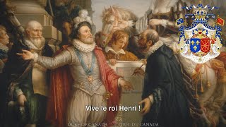 Royal Anthem of the Kingdom of France Ancien Régime Vive Henri IV with lyrics [upl. by Cyler657]