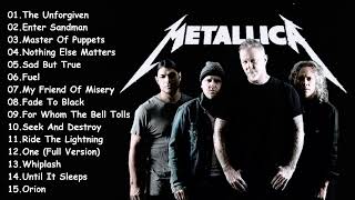 The Top 15 Metallica Songs Of All Time [upl. by Natsreik804]