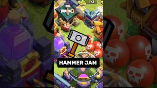 Hammer JAM Finally Arrived  Free Chest voucher hammerjam clashofclans [upl. by Yntrok]