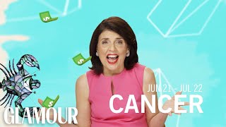 Cancer Horoscope 2015 – Best Financial Year in a Decade – Susan Millers Glamourscopes [upl. by Auroora]