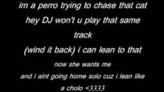 lean like a cholo lyrics [upl. by Pavel306]