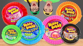 Hubba Bubba Challenge Bubble Gum DONA Mukbang [upl. by Macdougall]