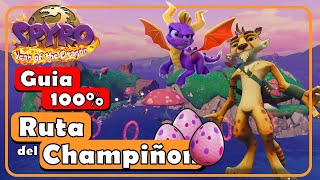 Guia 100 RUTA DEL CHAMPIÑON  Spyro 3 Year of the dragon [upl. by Zigrang]