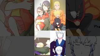 They are so cute💓✨🌚naruto anime animeedit fypシ゚ narutoedit couples child [upl. by Ailimac]