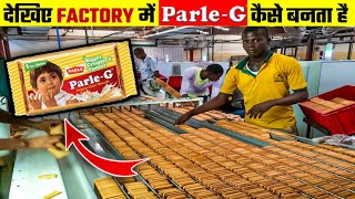 Parle g Biscuit कैसे बनता है  Parle g Biscuit Making  Parle g Biscuit Manufacturing [upl. by Dorion]