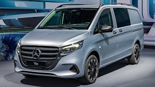 New 2024 MercedesBenz Vito Facelift  Exterior Interior amp Details [upl. by Salhcin]