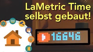 LaMetric Time selbst gebaut  Awtrix 20  verdrahtetinfo 4K [upl. by Ztnarf161]