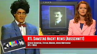 RTL Samstag Nacht News  Ausschnitt RTL  90er [upl. by Atnek539]