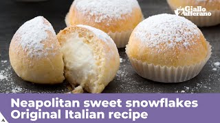 NEAPOLITAN SWEET SNOWFLAKES  Original Italian recipe [upl. by Manwell]