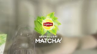 New Lipton Magnificent Matcha Takes You Inside the Cup [upl. by Tymon]