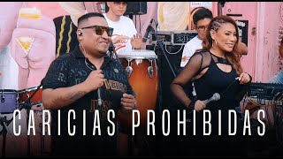 Caricias Prohibidas  Marco Becorena feat Lesly Becorena Salsa Prime en Barrio Milan [upl. by Ariat]