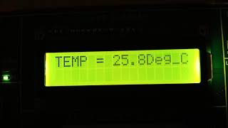 Measure Ambient temperature using a sensor and SPI ADC IC and interface with LPC1768 [upl. by Arleen80]