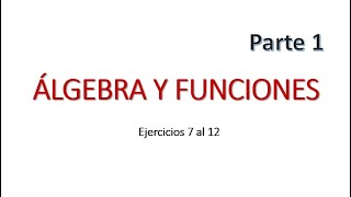 Mini Ensayo Resolución Álgebra  Parte 1 [upl. by Barstow]