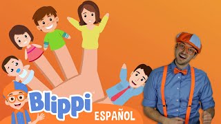 Familia Dedo  Canciones para niños  Aprende con Blippi [upl. by Radack]