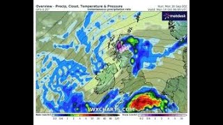 UK Weather Maps Turn Purple 66 Hours of Snow Blitz [upl. by Hayton]