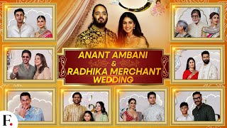 Anant AmbaniRadhika Merchant Wedding Cricketers Filmstars Celebrities Arrive for Ambani Wedding [upl. by Paapanen787]