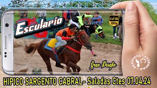 ESCULAPIOGran Desafio Hipico Sargento Cabral Saladas Ctes 070424 [upl. by Cummins]