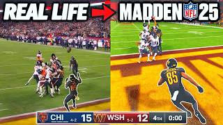 I Recreated TOP PLAYS From NFL Week 8 in Madden 25 [upl. by Connolly534]