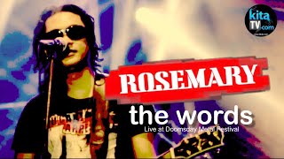 ROSEMARY  THE WORDS  Live at Doomsday Metal Festival [upl. by Malonis]