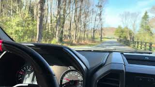 2019 Ford F150 Raptor Normal mode cold start drive with speed humps and road [upl. by Parsaye275]