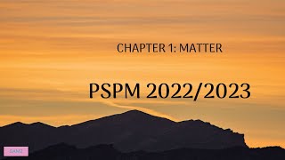 Chapter 1 PSPM SK015 20222023 [upl. by Korman]