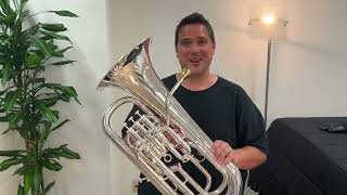 New Besson 969 Sovereign Euphonium [upl. by Grevera]